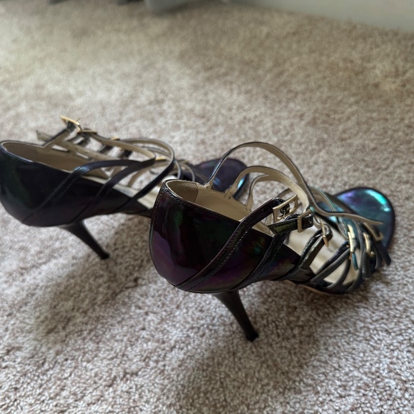 Strappy sandals black patent - Picture 2 of 6